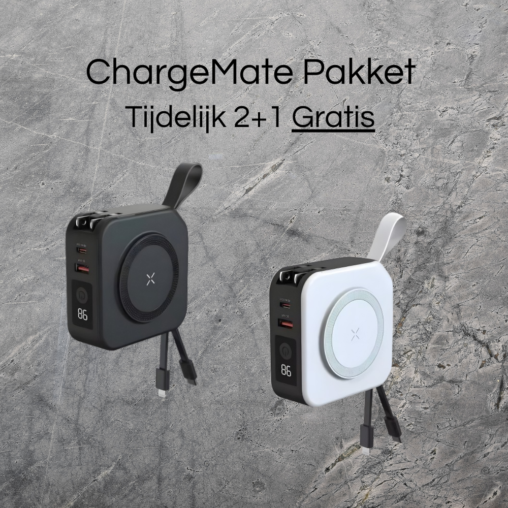ChargeMate Bundle – 2+1 Gratis (Limited Deal)